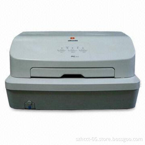 Passbook Pinter with 240 x 360dpi Resolution and Dual-side Color Scanning
